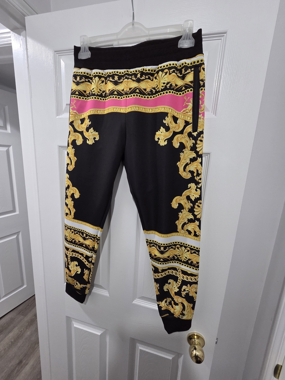 ZARA Baroque Print Sweatpants